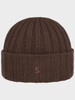 Cashmere Beanie  - Unisex - Brown