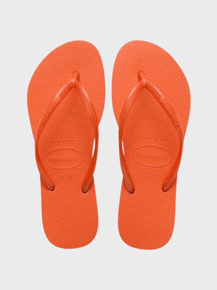 Slim Klipklapper - Dame - Sunset Orange - Gumpel & Co