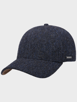 Baseball Cap Wool Herringbone - Unisex - Dark Navy