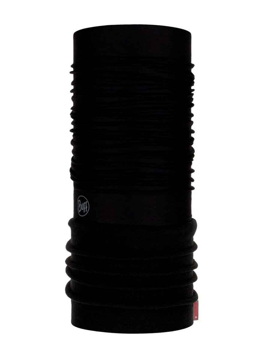 Polar Buff 2 - delt Halsedisse - Voksne - Solid Black - Gumpel & Co