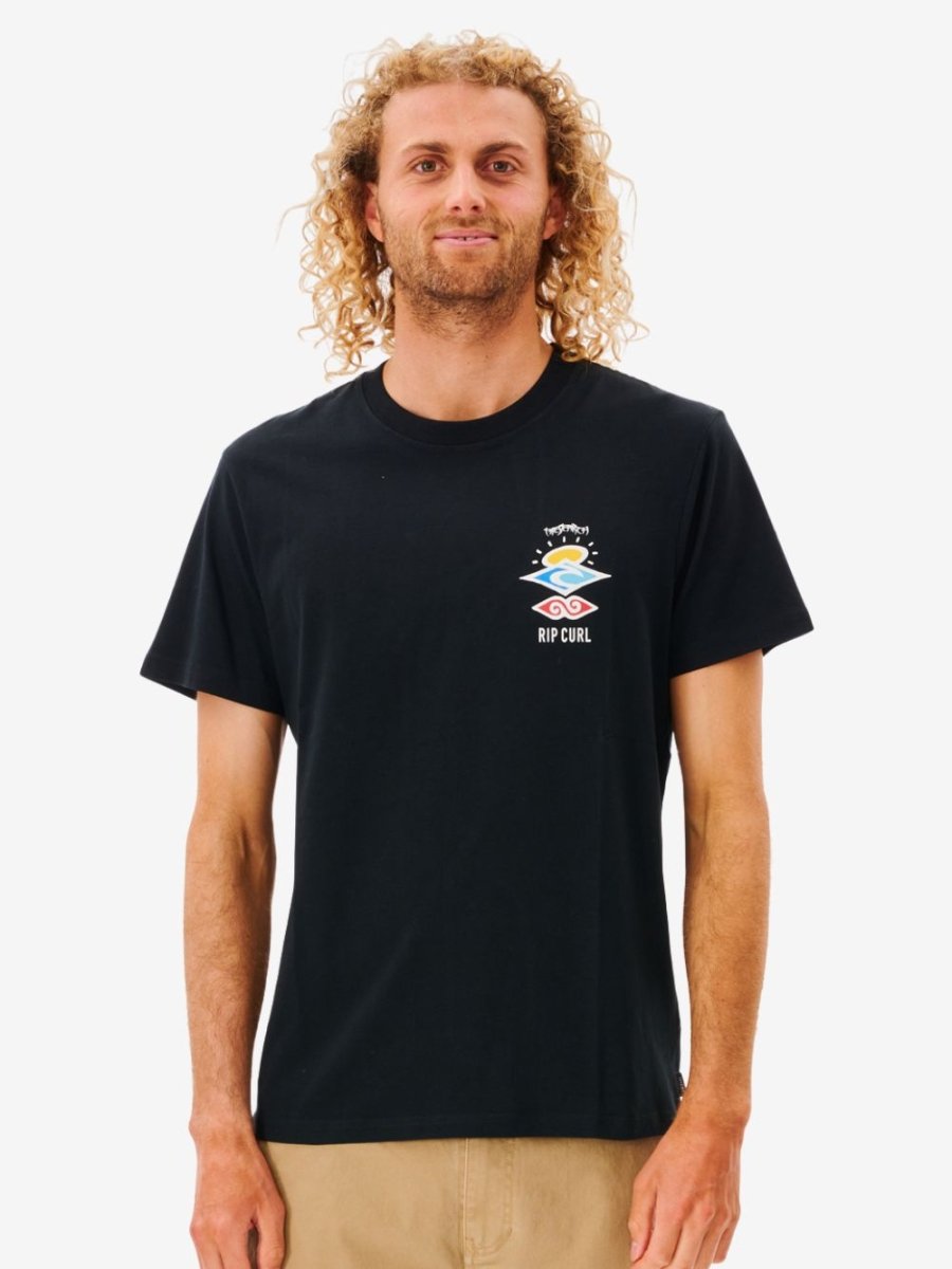 Search Icon Tee - Herre - Black - Gumpel & Co
