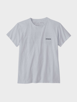 P6 Logo Responsibili Tshirt - Dame - Hvid