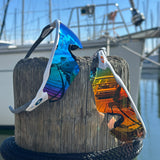 Radar EV Parth Sportsbriller - Polished White Frame/Prizm Sapphire Lenses