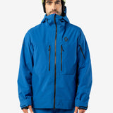 Men's Vertic Ripstop 3L Skijakke - Herre - Solid Blue
