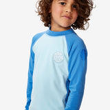Icons UV Brushed Long Sleeve - Børn - Blue Gum