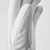 Female Heli 5-finger Skihandsker - Dame - Pale Grey/Off White
