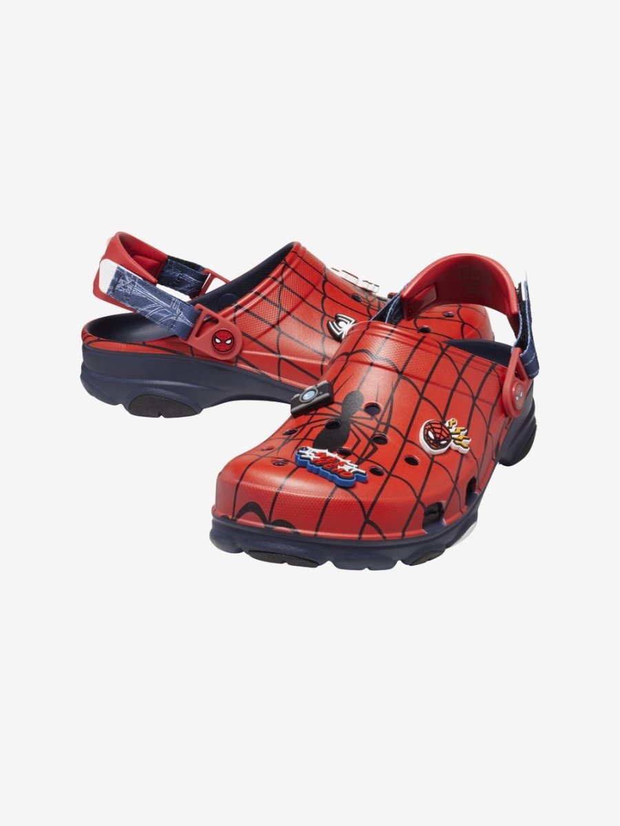 Kids Spider - man All Terrain Clog - Navy - Gumpel & Co