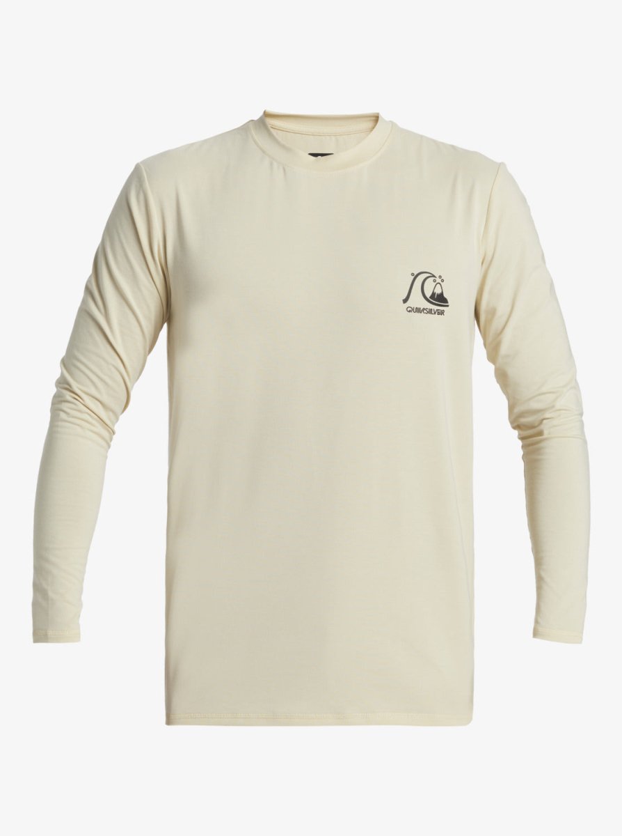 Men's DNA Surf Long Sleeve UV T-Shirt - Herre - Oyster White - Gumpel & Co