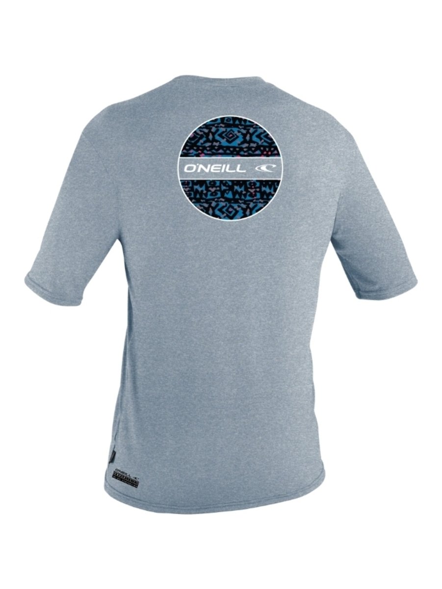 Mens TRVLR Hybrid Kortærmet 'Kolohe' UPF 50+ UV T-Shirt - Herre - CPN Blue - Gumpel & Co