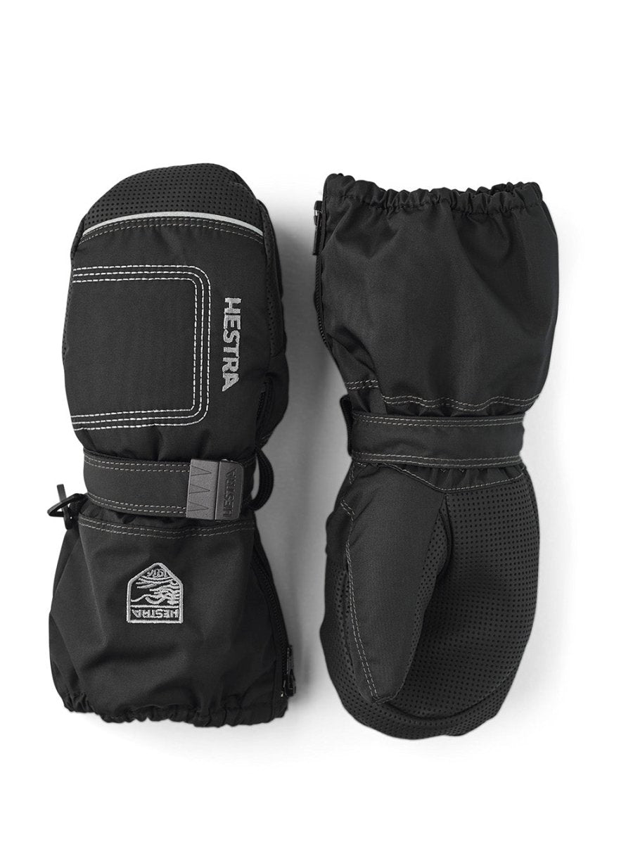 Baby Zip Long Vante - Børn - Black - Gumpel & Co