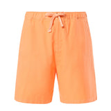 Men's Paul Washed Bomuld-hør Shorts - Herre - Melon