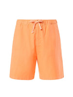Men's Paul Washed Bomuld-hør Shorts - Herre - Melon