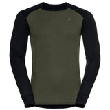 Men's Active Warm Eco Skiundertøjssæt - Herre - Black/Green