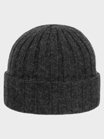 Cashmere Beanie  - Unisex - Anthrecite Melange