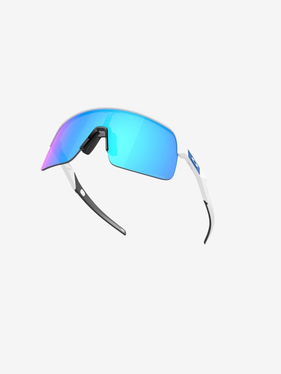 Sutro Lite - Sportsbriller - Matte White/Prizm Sapphire - Gumpel & Co