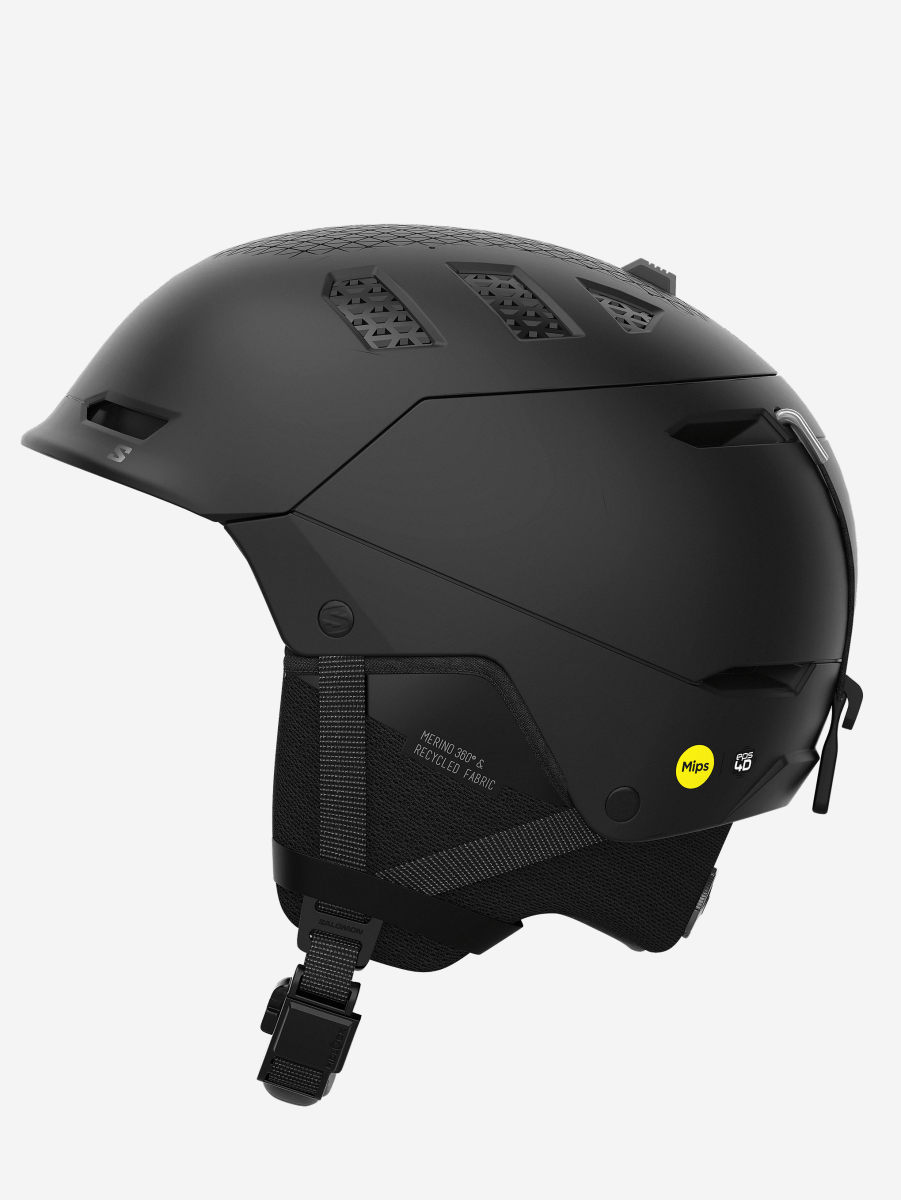 Husk Prime Mips Skihjelm - Unisex - Black - Gumpel & Co