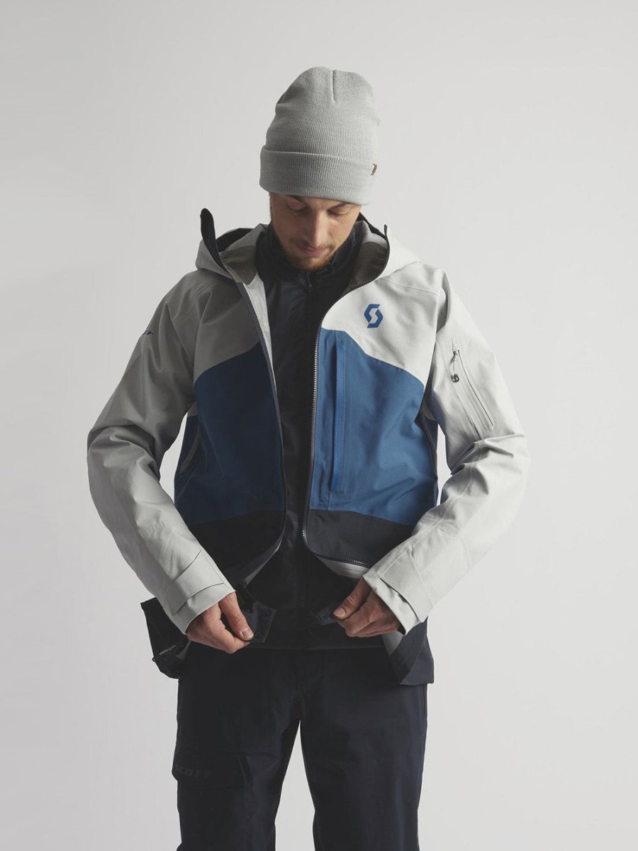 Men's Vertic 3L Skaljakke - Herre - Dark Blue - Gumpel & Co