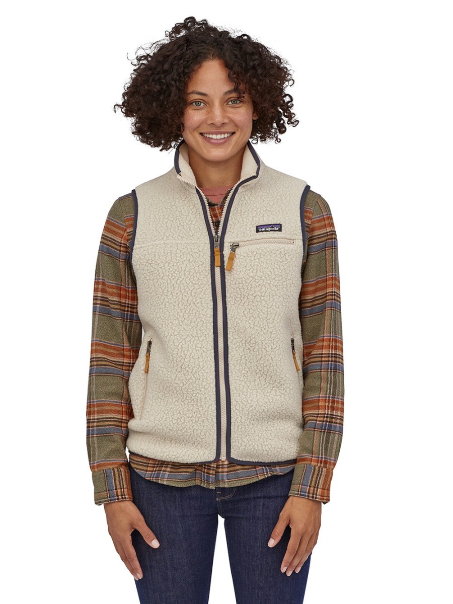 Retro Pile Fleece Vest - Dame - Pelican - Gumpel & Co