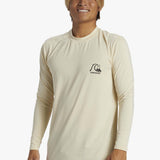 Men's DNA Surf Long Sleeve UV T-Shirt - Herre - Oyster White