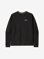 P6 Long Sleeved Logo Responsibili Tshirt - Herre - Sort