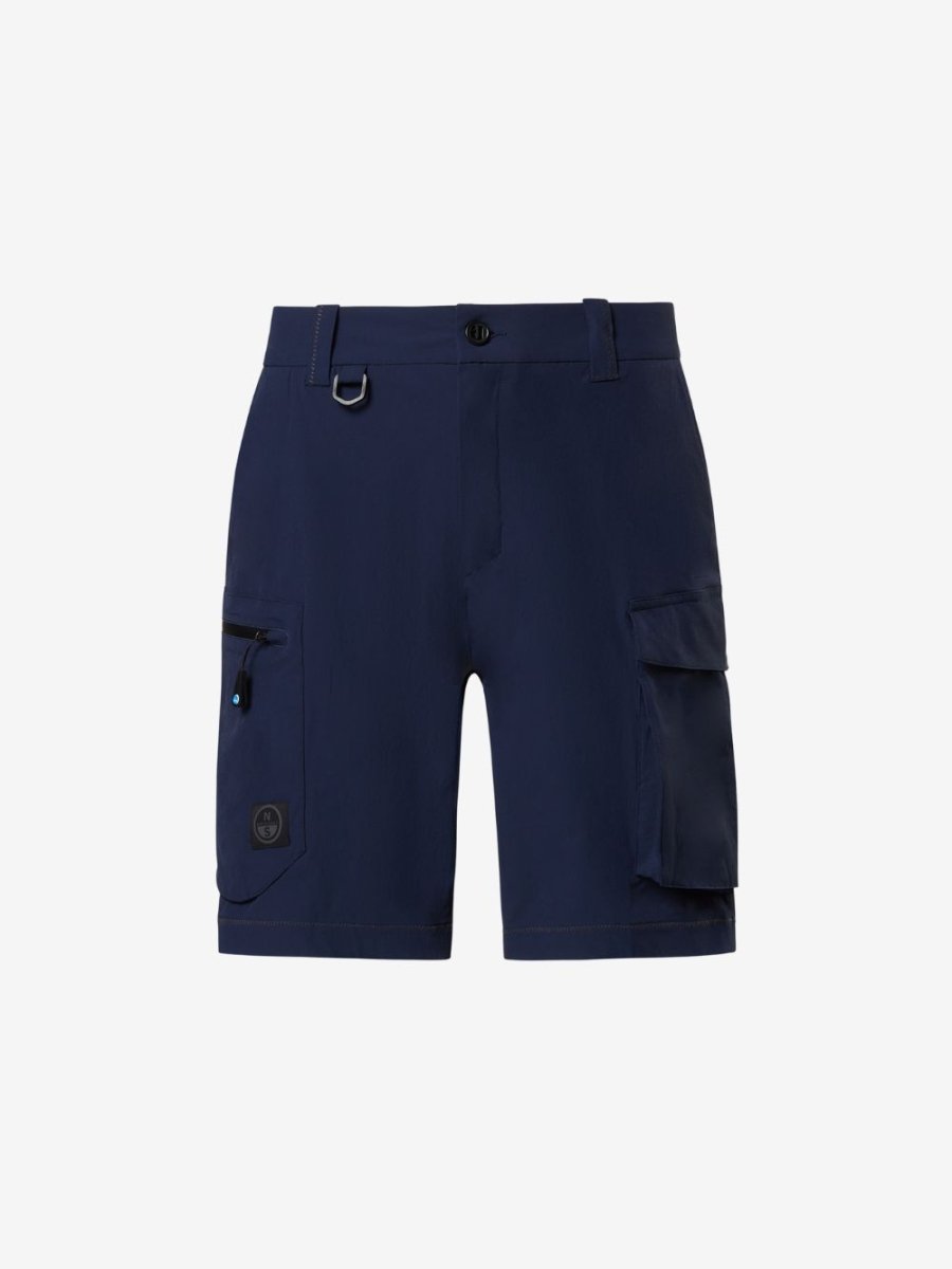 Hybrid deck shorts - Mænd - Navy Blue - Gumpel & Co