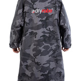 Advance Long Sleeve Surf Poncho - Voksne - Black Camo/Black
