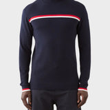 Freebird Turtleneck - Men - Navy Blue