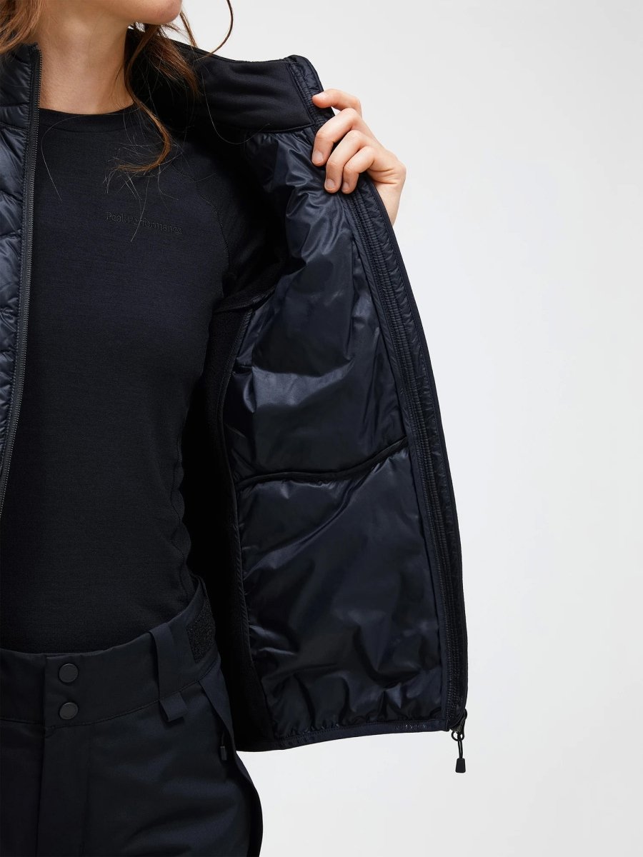 Helium Hybrid Dunjakke - Dame - Sort - Gumpel & Co