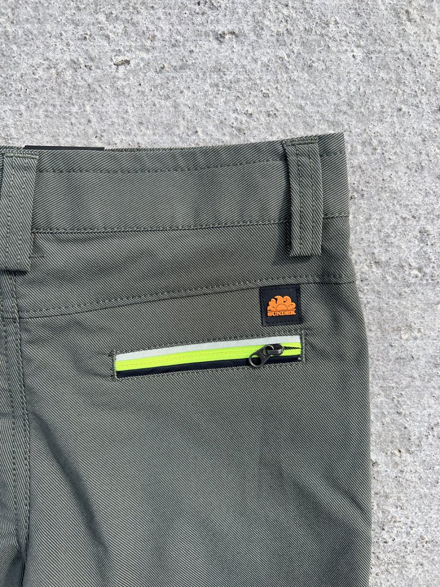 Junior Mini Addi Hybrid Walkshorts - Børn - Dark Army Green - Gumpel & Co