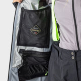 Explorair GTX 3L Jacket - Women - Evening grey / Douglas green