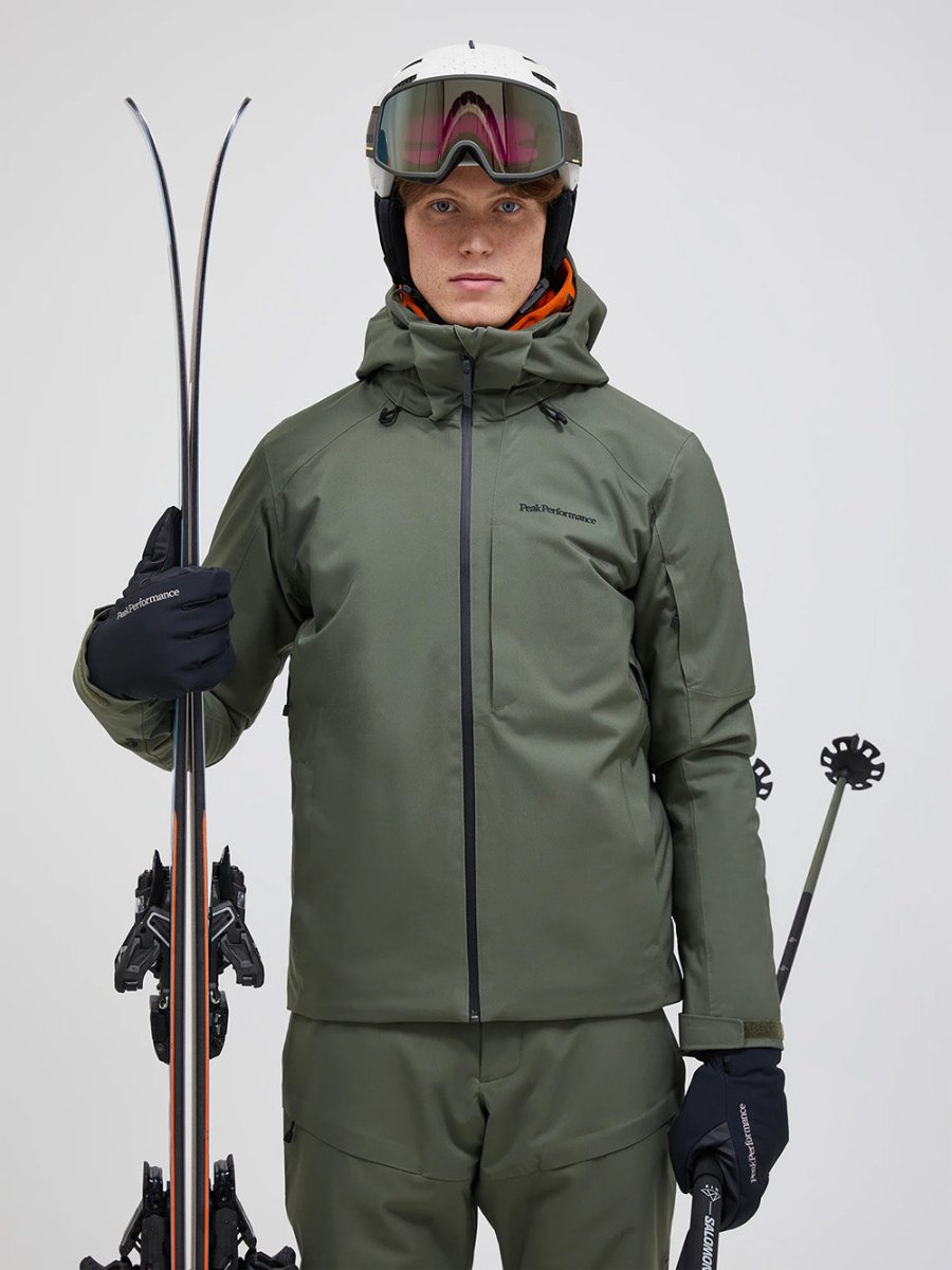 Maroon Insulated 2L Skijakke - Herre - Sort - Gumpel & Co