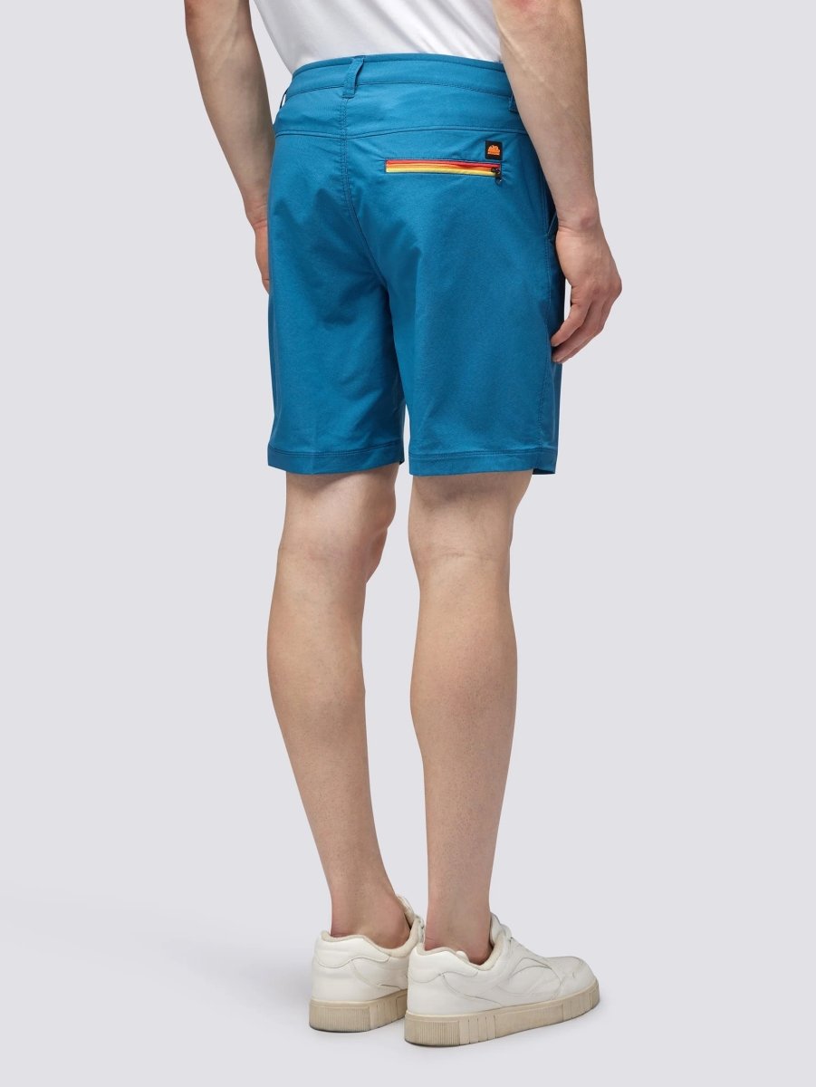 Men's Addi Hybrid Walkshorts - Herrer - Teal - Gumpel & Co