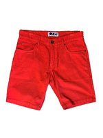 Cord Fløjls Shorts - Herrer - Red