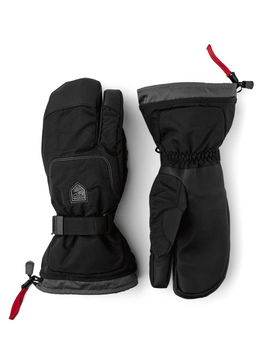Gauntlet Sr. 3 - finger Skihandsker - Unisex - Black - Gumpel & Co