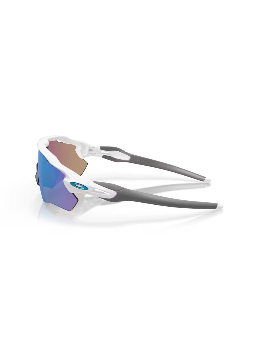 Radar EV Parth Sportsbriller - Polished White Frame/Prizm Sapphire Lenses - Gumpel & Co