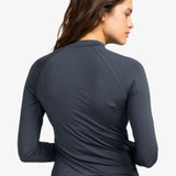 Whole Hearted UV-bluse m/lange ærmer til damer - Indigo