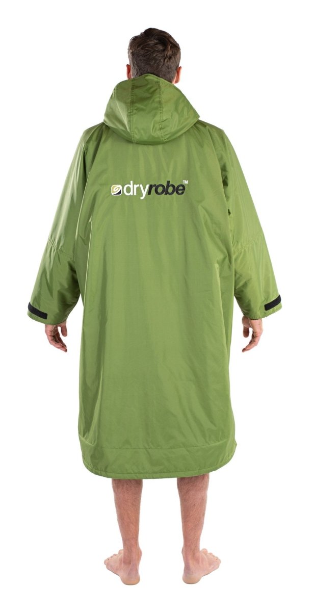 Advance Long Sleeve Surf Poncho - Voksne - Forest Green/Black - Gumpel & Co