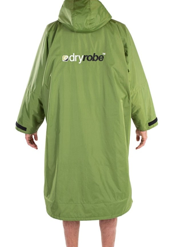 Advance Long Sleeve Surf Poncho - Voksne - Forest Green/Black - Gumpel & Co