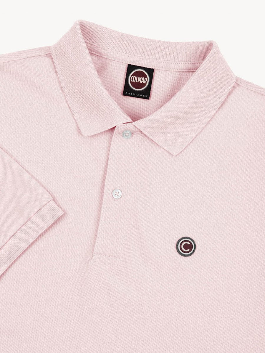 Men's Pique polo skjorte - Herre - Rosa - Gumpel & Co