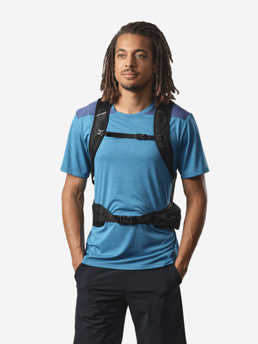 Salomon Trailblazer 20L rygsæk - Black/Alloy - Gumpel & Co