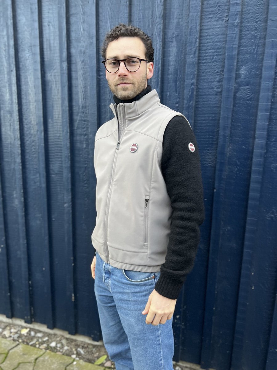 Men's Softshell Vest - Herre - Coffee Cream - Gumpel & Co