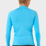 Dawn Patrol UV Long Sleeve Rash Guard - Mænd - Blue Paint