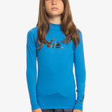 Kid's All Time Long Sleeve UV trøje - Børn - Snorkel Blue