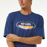 Men's Mumma Surflite UPF 50+ S/S UV T-shirt - Herre - Washed Navy