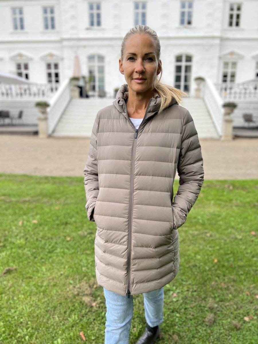 Ion Dunjakke - Dame - Dark Sand - Gumpel & Co