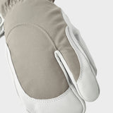 Female Heli 3-finger Skihandsker - Dame - Khaki/Off White