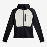Elana Full Zip Hood - Dame - Moonbeam