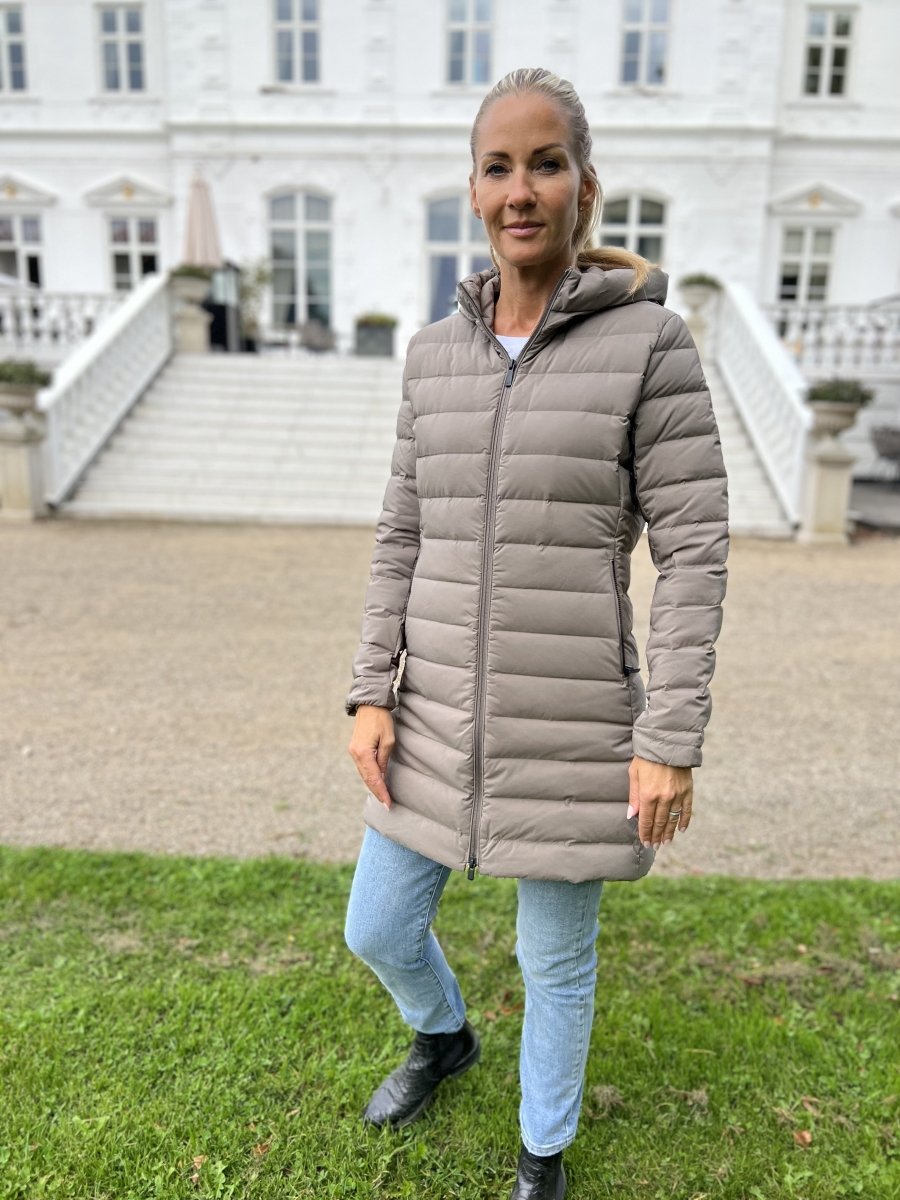 Ion Dunjakke - Dame - Dark Sand - Gumpel & Co