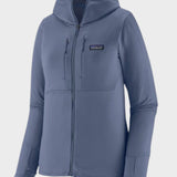 R1 Thermal Full-Zip Hoody - Womens - Current Blue