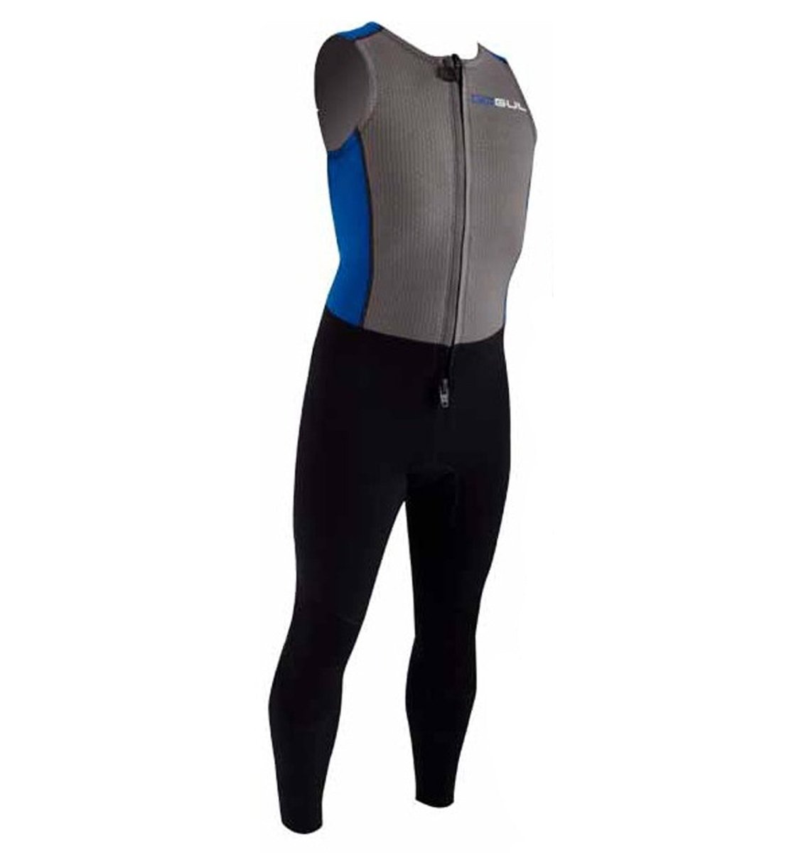 Men's Response Long John Våddragt | Black/Grey/Blue - Gumpel & Co